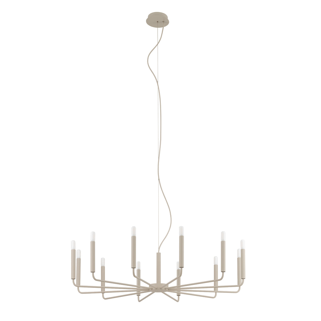 Nowodvorski Żyrandol ORTO B 10W only LED 220-230 50/60 - Stal lakierowana - Beżowy 12526