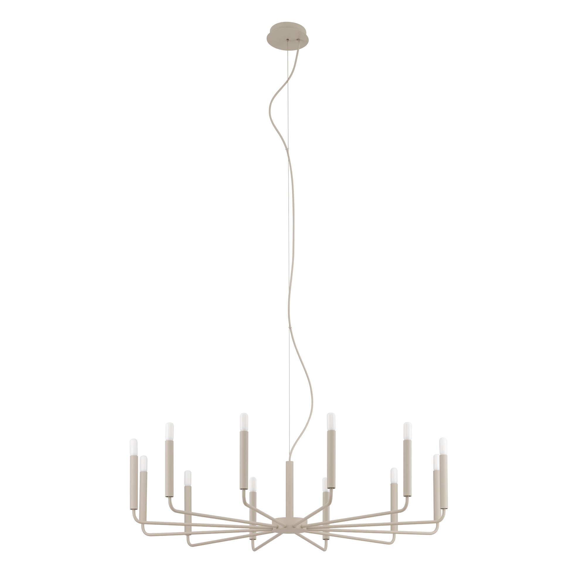 Nowodvorski Żyrandol ORTO B 10W only LED 220-230 50/60 - Stal lakierowana - Beżowy 12526
