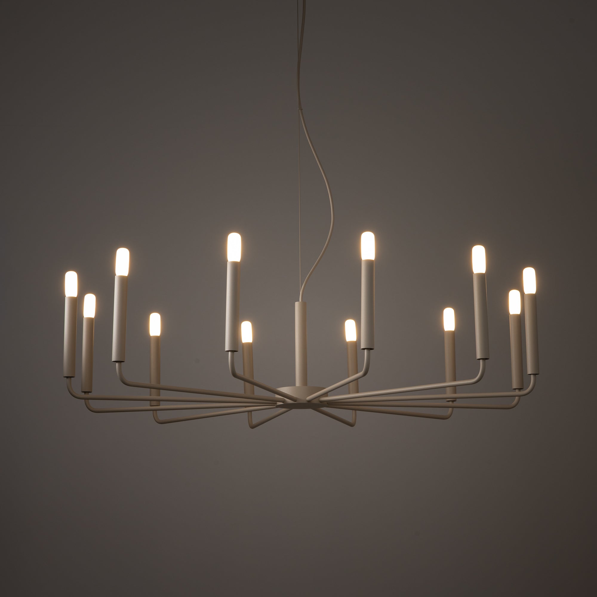 Nowodvorski Żyrandol ORTO B 10W only LED 220-230 50/60 - Stal lakierowana - Beżowy 12526