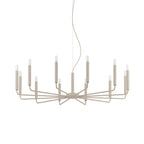 Nowodvorski Żyrandol ORTO B 10W only LED 220-230 50/60 - Stal lakierowana - Beżowy 12526