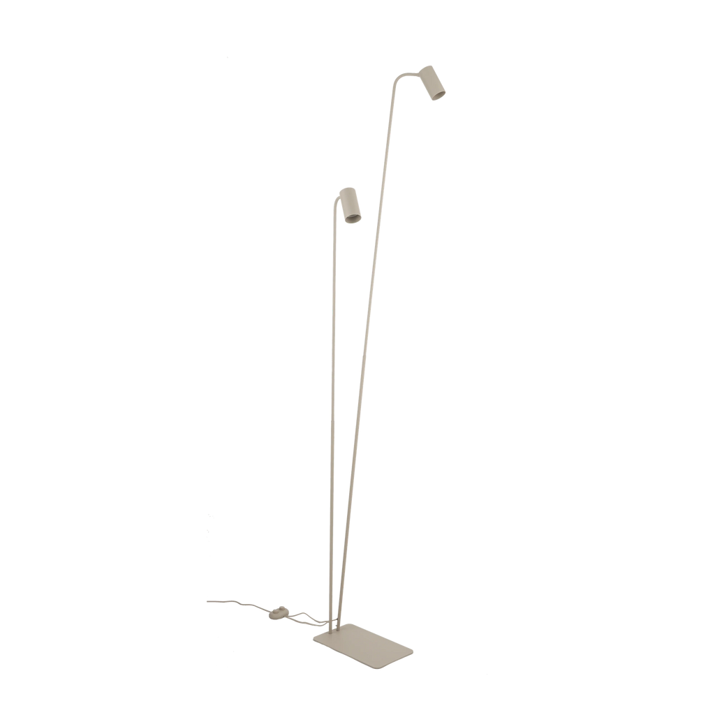 Nowodvorski Lampa podłogowa MONO 10W only LED 220-230 50/60 - Stal lakierowana - Beżowy 12541