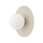 Nowodvorski Kinkiet SATURN M 4W only LED 220-230 50/60 - Stal lakierowana - Beżowy 12595
