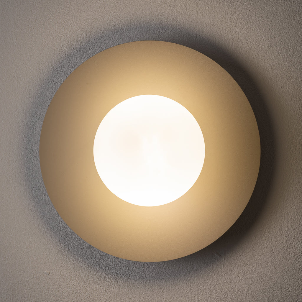 Nowodvorski Kinkiet SATURN M 4W only LED 220-230 50/60 - Stal lakierowana - Beżowy 12595