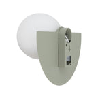 Nowodvorski Kinkiet SATURN S 4W only LED 220-230 50/60 - Stal lakierowana - Szałwiowy 12597