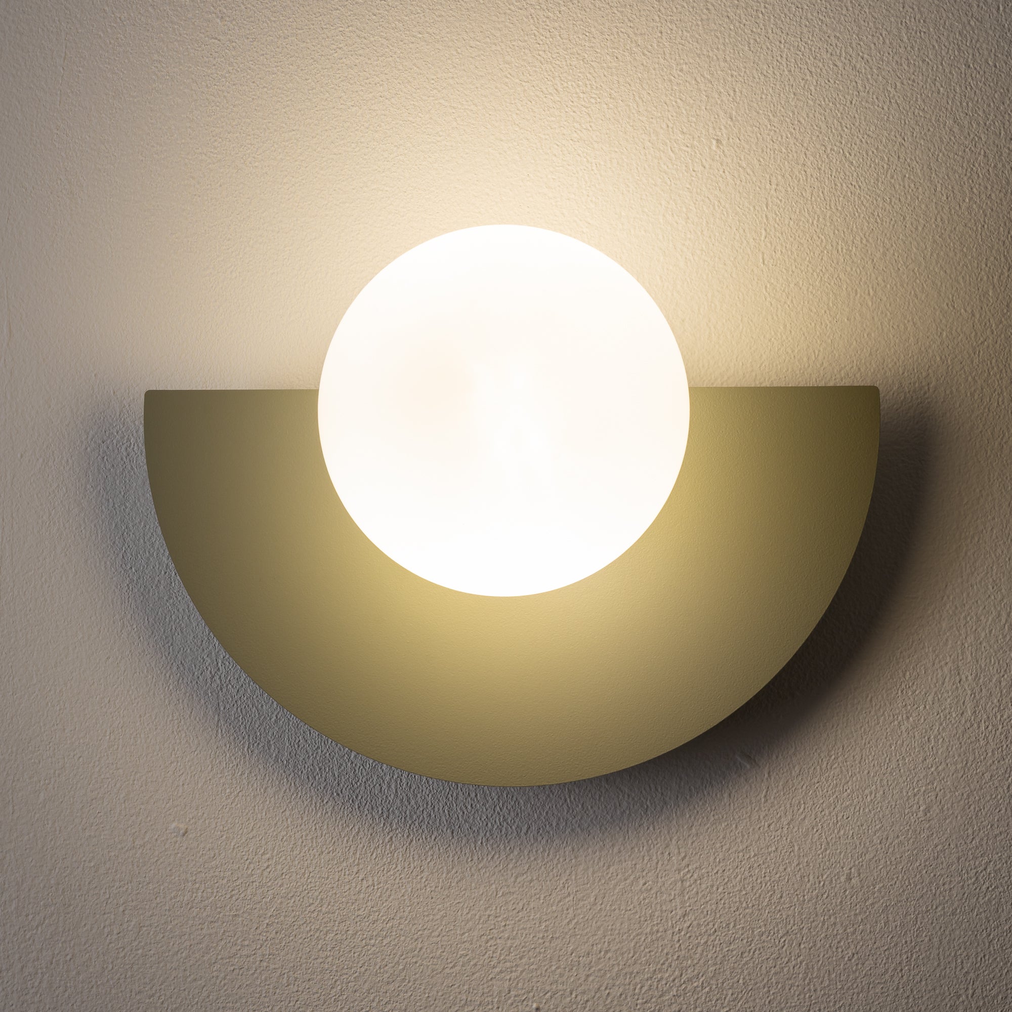 Nowodvorski Kinkiet SATURN S 4W only LED 220-230 50/60 - Stal lakierowana - Szałwiowy 12597