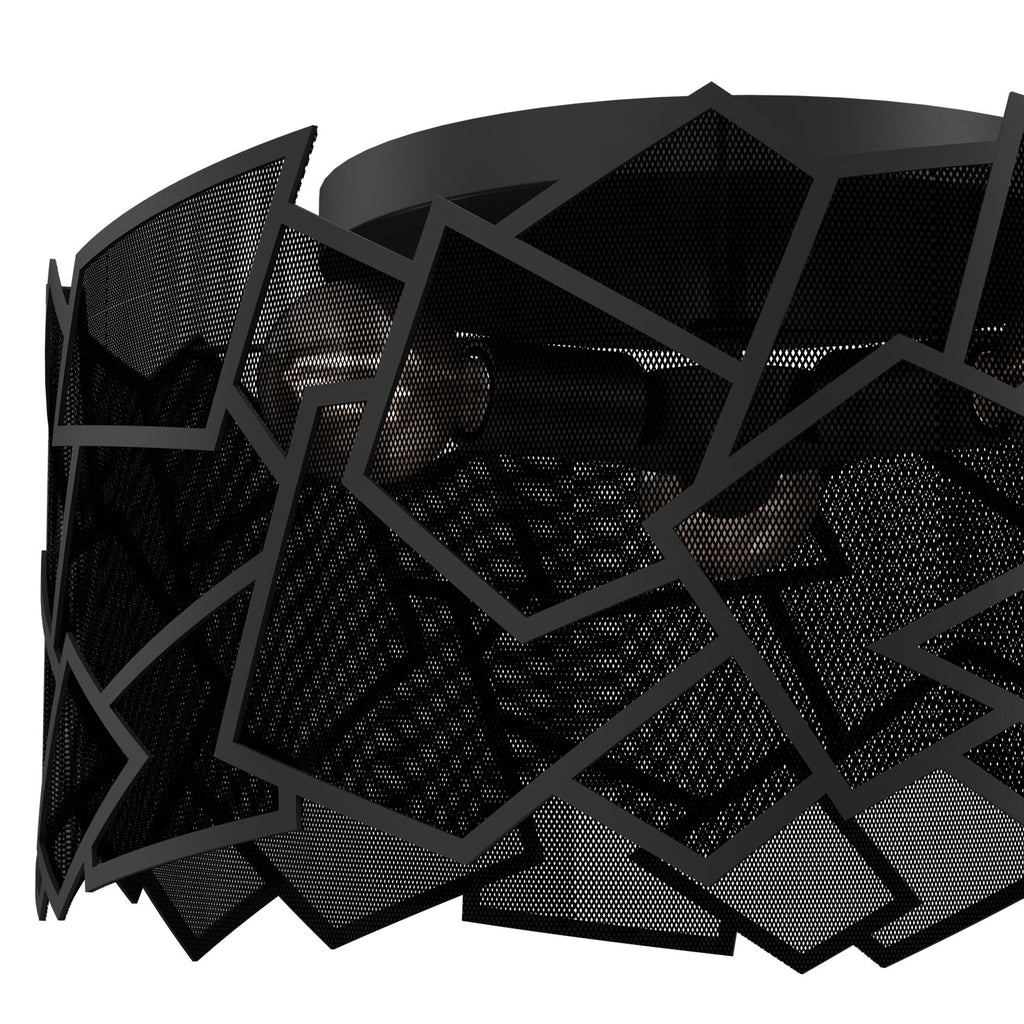 plafon Camo black 3xE27