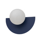 Nowodvorski Kinkiet SATURN S 4W only LED 220-230 50/60 - Stal lakierowana - Granatowy 12601