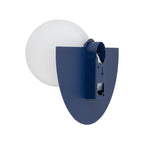 Nowodvorski Kinkiet SATURN S 4W only LED 220-230 50/60 - Stal lakierowana - Granatowy 12601