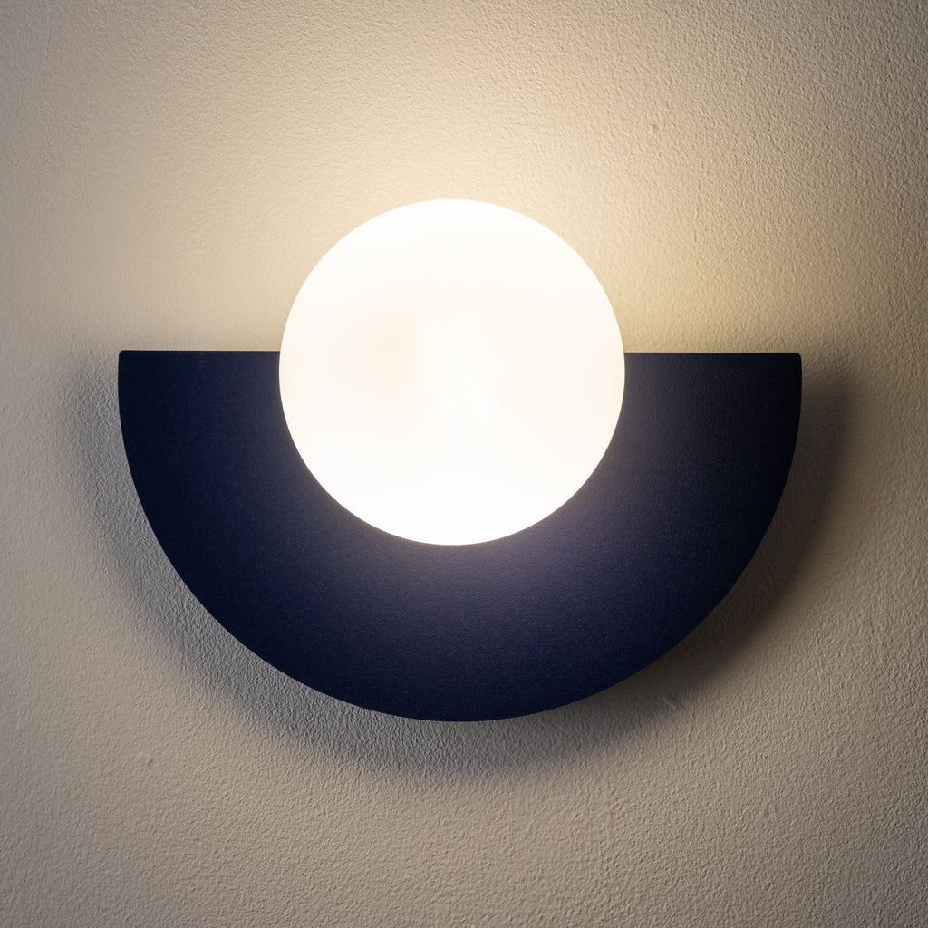 Nowodvorski Kinkiet SATURN S 4W only LED 220-230 50/60 - Stal lakierowana - Granatowy 12601
