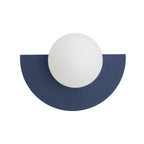Nowodvorski Kinkiet SATURN S 4W only LED 220-230 50/60 - Stal lakierowana - Granatowy 12601