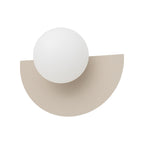 Nowodvorski Kinkiet SATURN S 4W only LED 220-230 50/60 - Stal lakierowana - Beżowy 12603