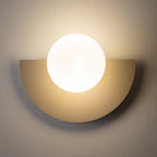 Nowodvorski Kinkiet SATURN S 4W only LED 220-230 50/60 - Stal lakierowana - Beżowy 12603