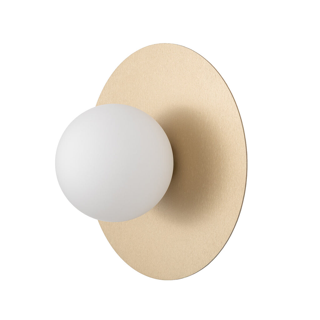 Nowodvorski Kinkiet SATURN M 4W only LED 220-230 50/60 - Stal lakierowana - Szczotkowane złoto 12604