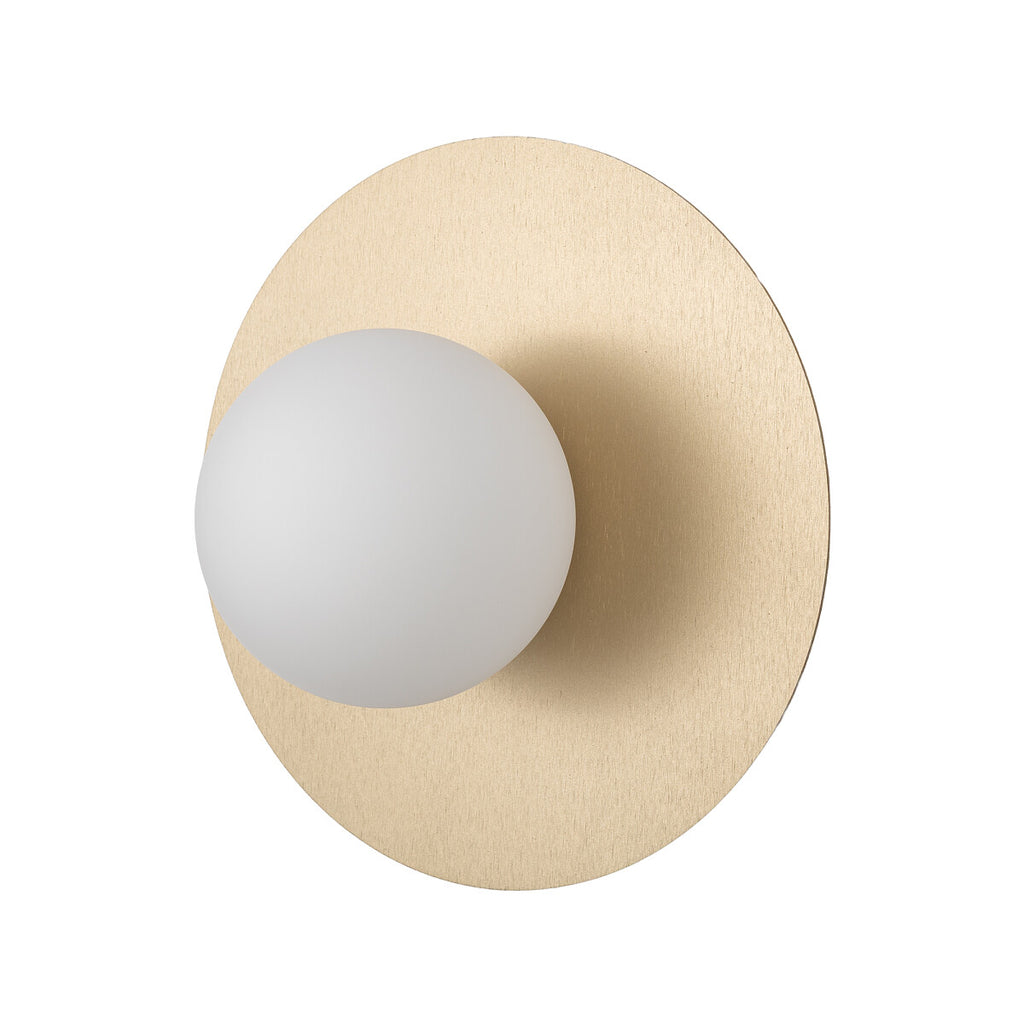 Nowodvorski Kinkiet SATURN M 4W only LED 220-230 50/60 - Stal lakierowana - Szczotkowane złoto 12604
