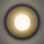 Nowodvorski Kinkiet SATURN M 4W only LED 220-230 50/60 - Stal lakierowana - Szczotkowane złoto 12604