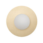 Nowodvorski Kinkiet SATURN M 4W only LED 220-230 50/60 - Stal lakierowana - Szczotkowane złoto 12604