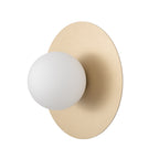 Nowodvorski Kinkiet SATURN M 4W only LED 220-230 50/60 - Stal lakierowana - Szczotkowane złoto 12604