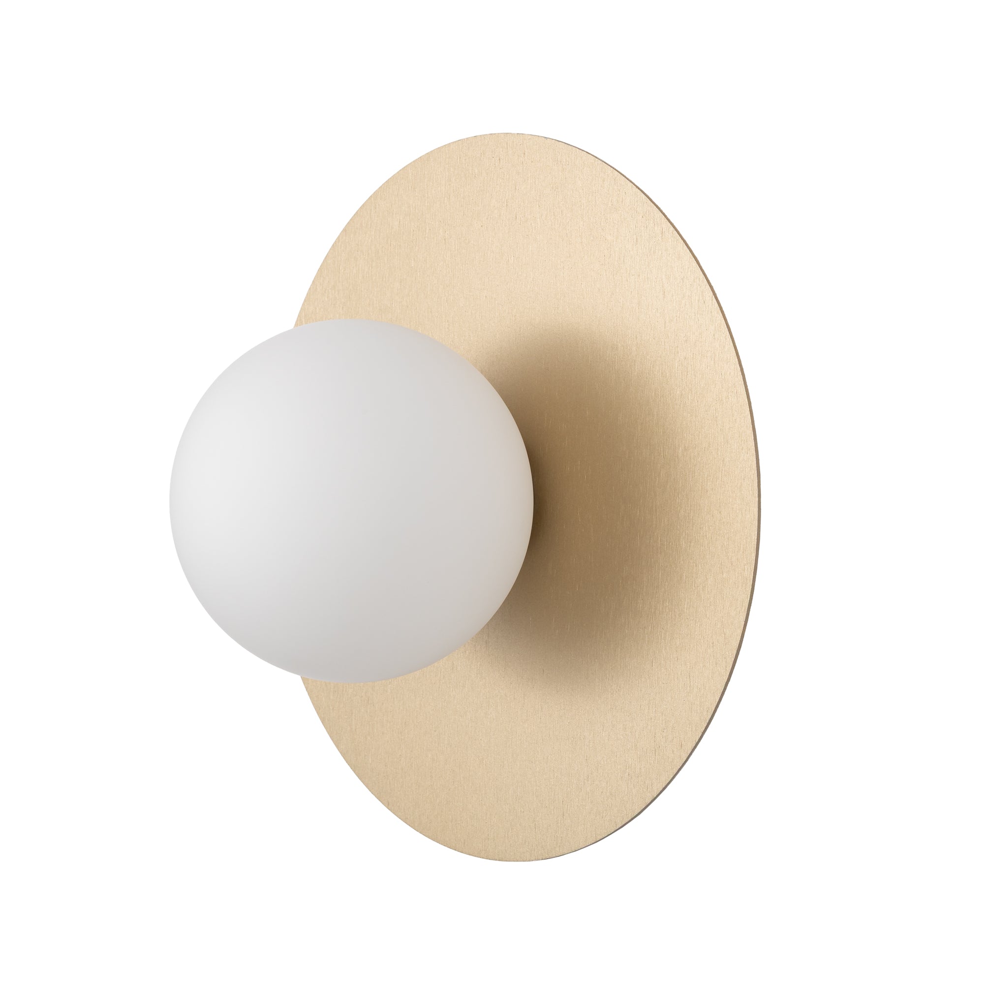 Nowodvorski Kinkiet SATURN M 4W only LED 220-230 50/60 - Stal lakierowana - Szczotkowane złoto 12604
