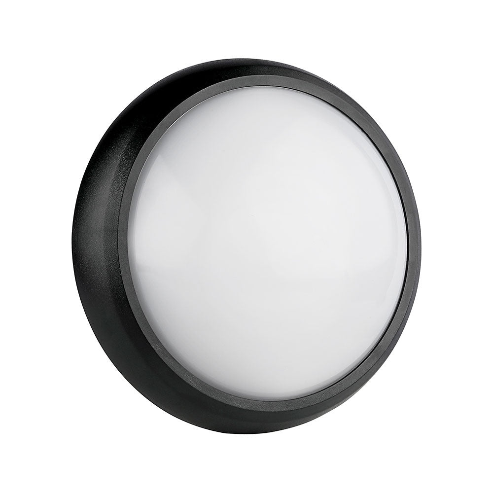 8W Plafon Okrągły / IP54 / Barwa:3000K / Obudowa: Czarna