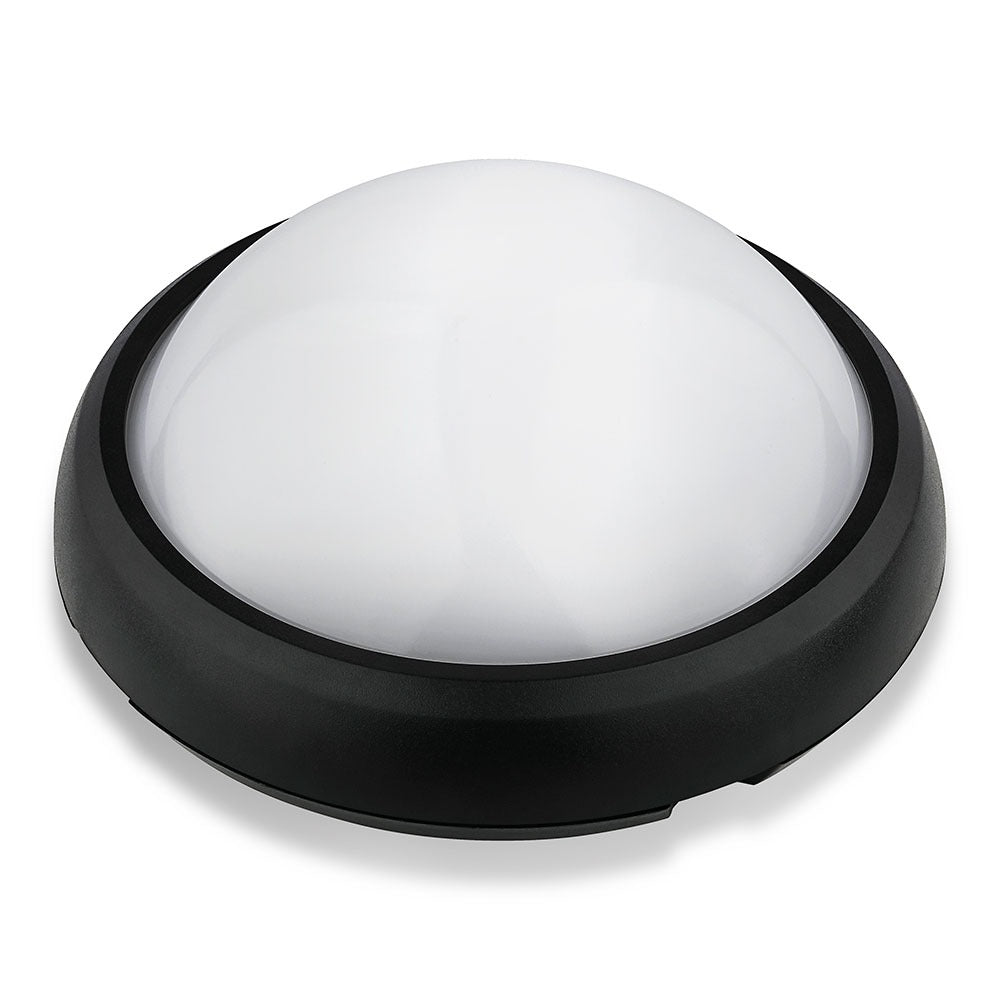 8W Plafon Okrągły / IP54 / Barwa:6400K / Obudowa: Czarna