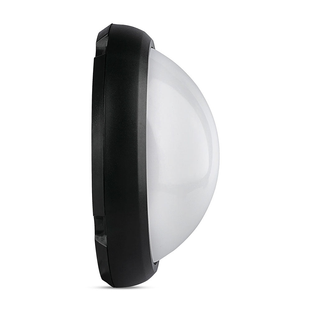 8W Plafon Okrągły / IP54 / Barwa:3000K / Obudowa: Czarna