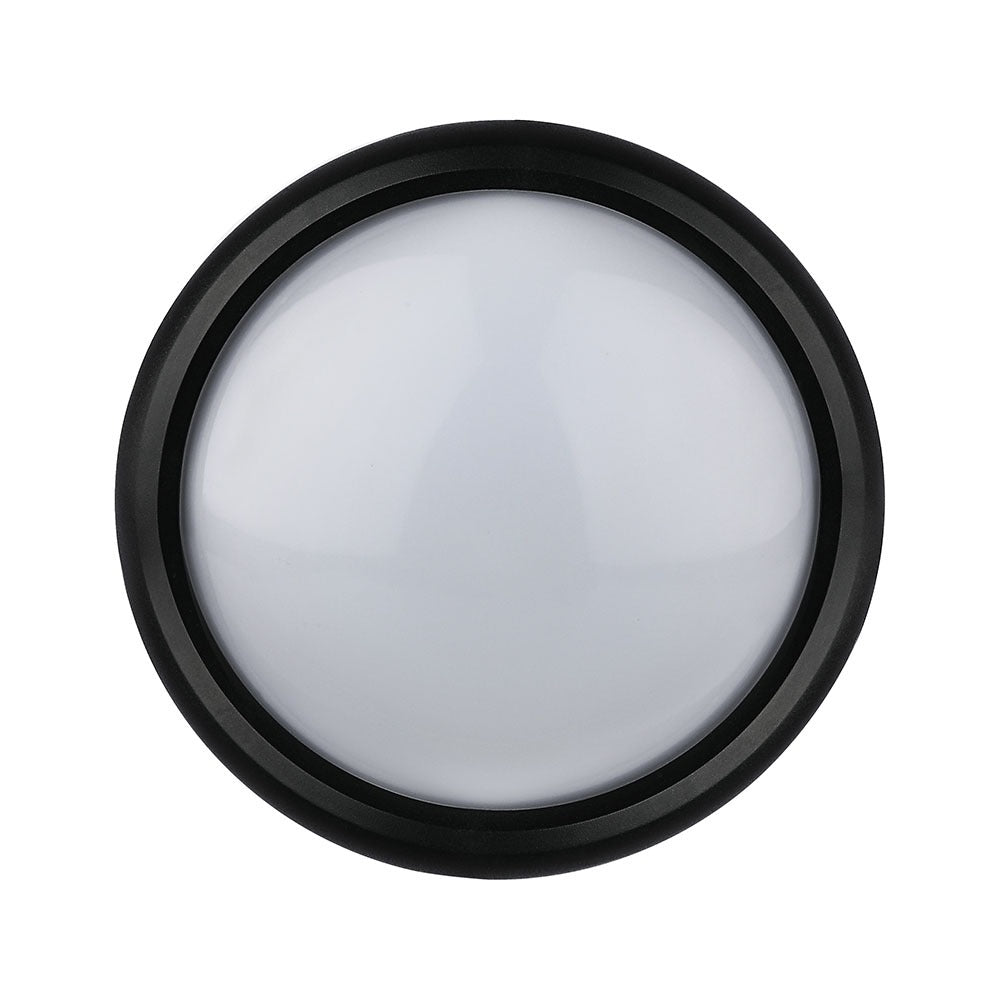 8W Plafon Okrągły / IP54 / Barwa:6400K / Obudowa: Czarna