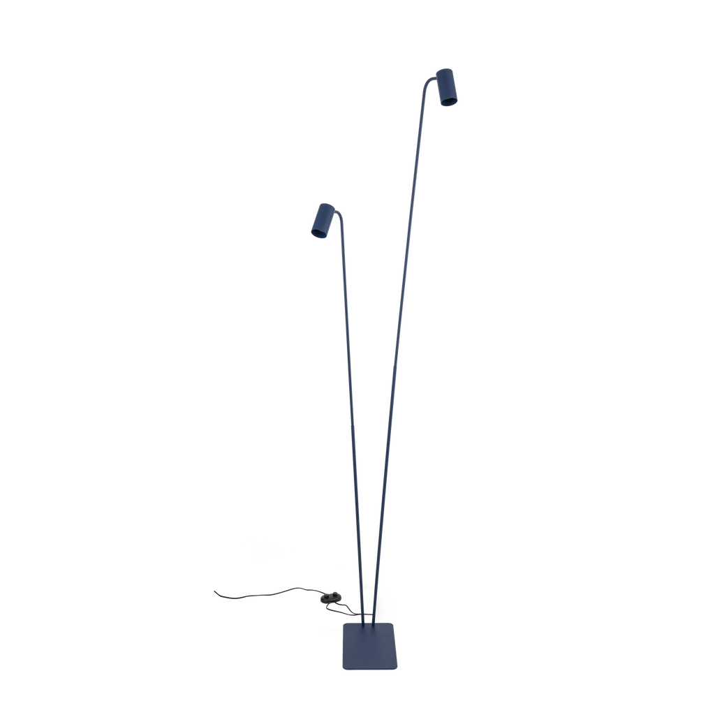 Nowodvorski Lampa podłogowa MONO 10W only LED 220-230 50/60 - Stal lakierowana - Granatowy 12622