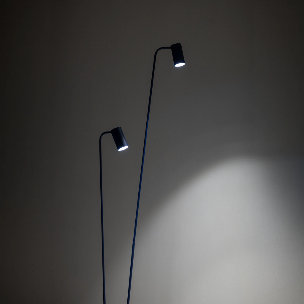 Nowodvorski Lampa podłogowa MONO 10W only LED 220-230 50/60 - Stal lakierowana - Granatowy 12622