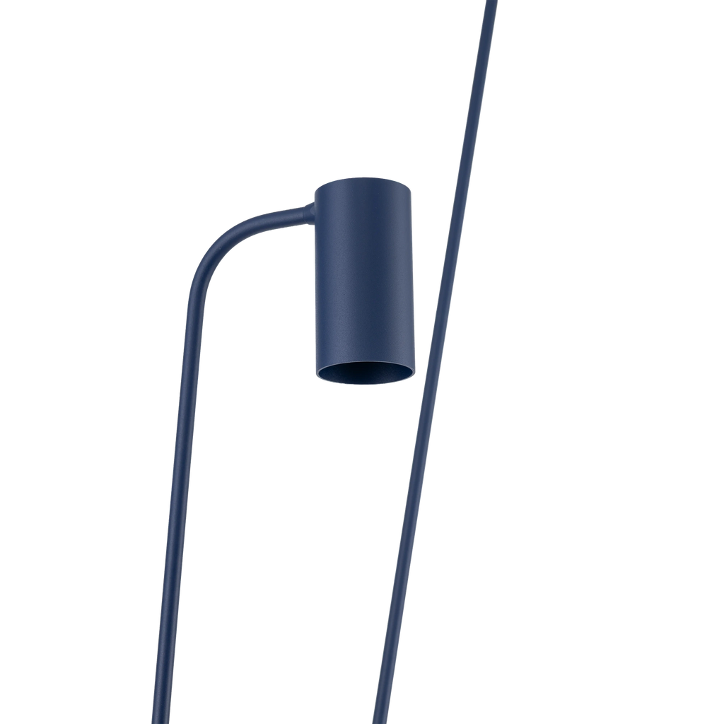 Nowodvorski Lampa podłogowa MONO 10W only LED 220-230 50/60 - Stal lakierowana - Granatowy 12622