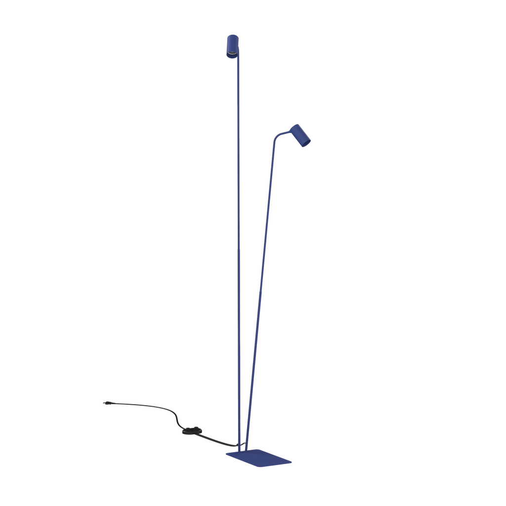 Nowodvorski Lampa podłogowa MONO 10W only LED 220-230 50/60 - Stal lakierowana - Granatowy 12622