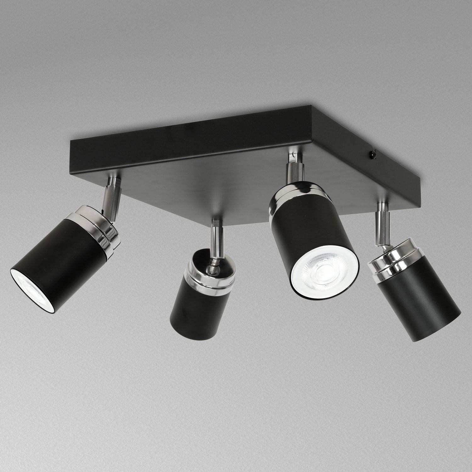 spot Reno black/chrome 4xGU10