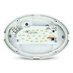 8W Plafon Owalny / IP54 / Barwa:4000K / Obudowa: Biała