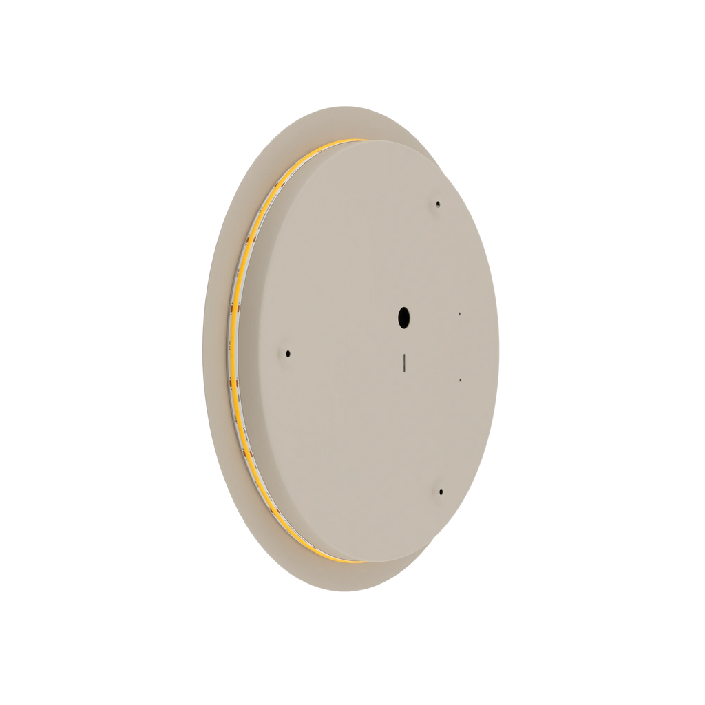 Nowodvorski Kinkiet RING LED 13W 220-230 50/60 - Stal lakierowana - Beżowy 12654