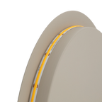 Nowodvorski Kinkiet RING LED 13W 220-230 50/60 - Stal lakierowana - Beżowy 12654