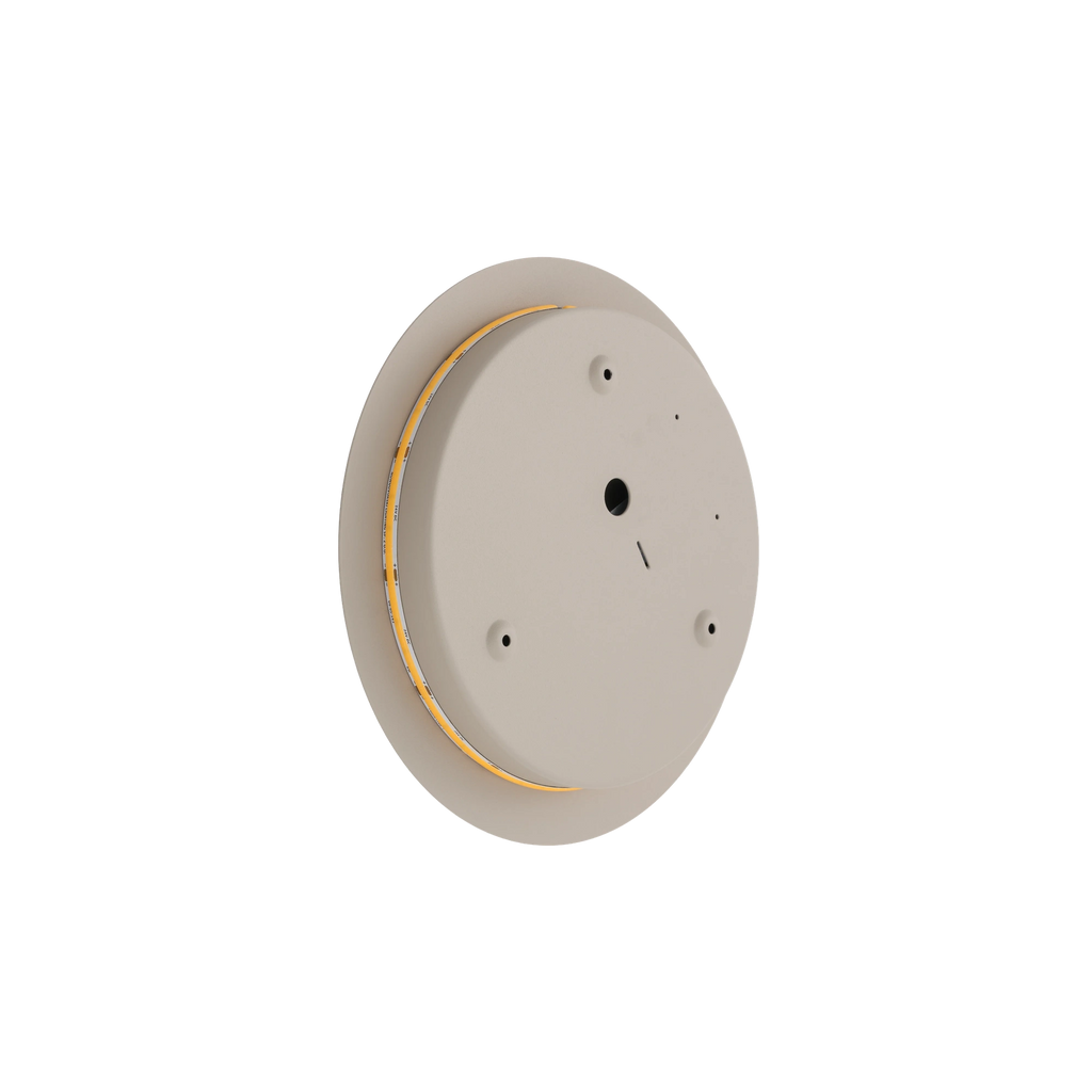 Nowodvorski Kinkiet RING LED 10W 220-230 50/60 - Stal lakierowana - Beżowy 12655