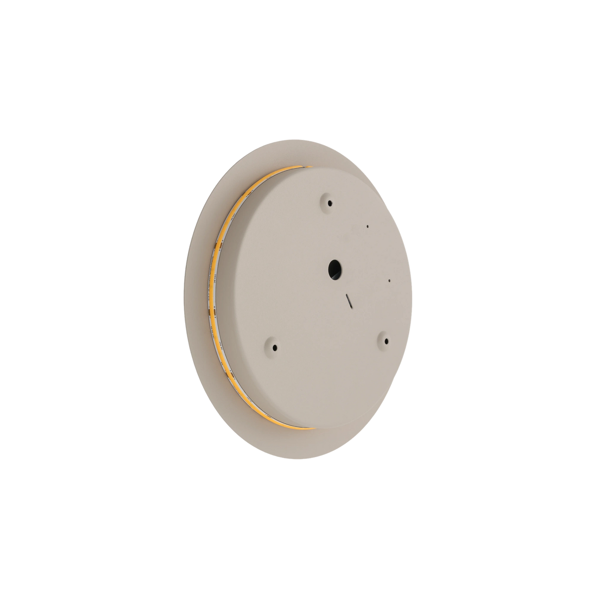Nowodvorski Kinkiet RING LED 10W 220-230 50/60 - Stal lakierowana - Beżowy 12655