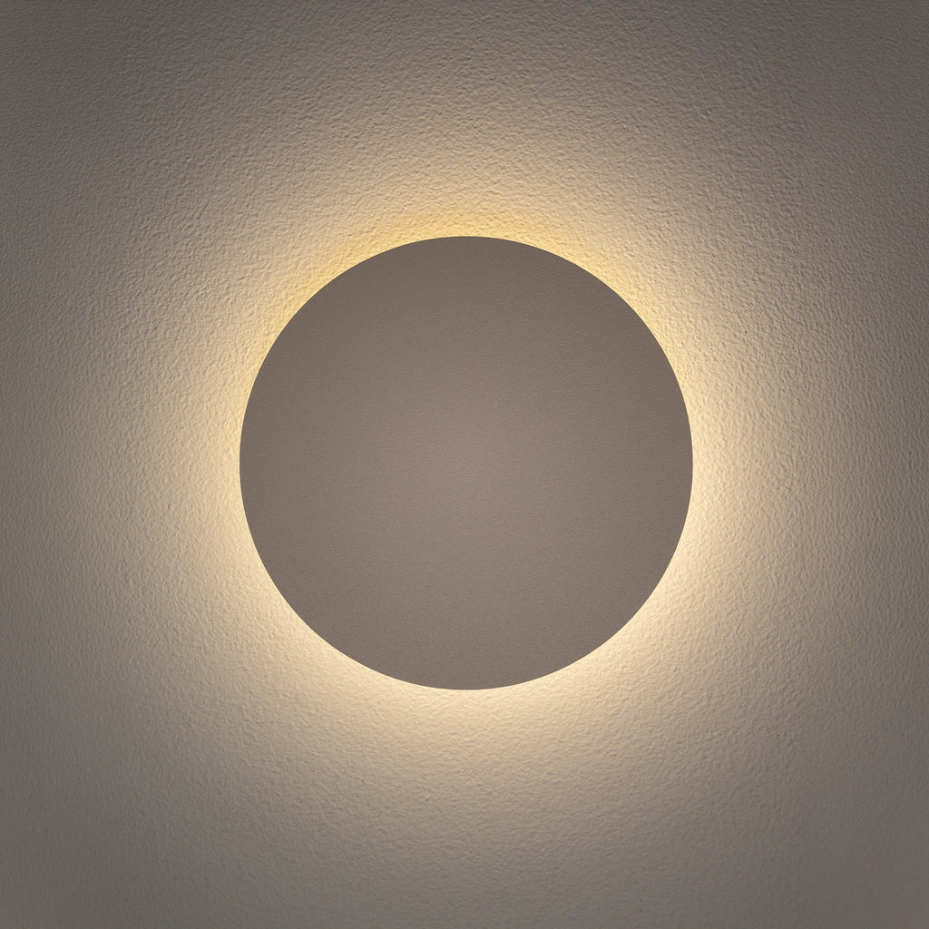 Nowodvorski Kinkiet RING LED 7W 220-230 50/60 - Stal lakierowana - Beżowy 12656