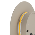 Nowodvorski Kinkiet RING LED 7W 220-230 50/60 - Stal lakierowana - Beżowy 12656