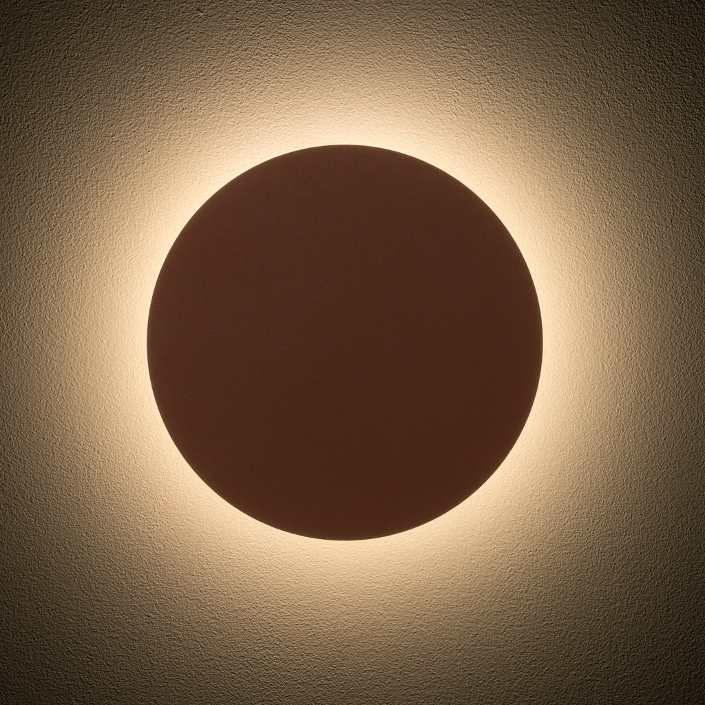 Nowodvorski Kinkiet RING LED 10W 220-230 50/60 - Stal lakierowana - Terakota 12658
