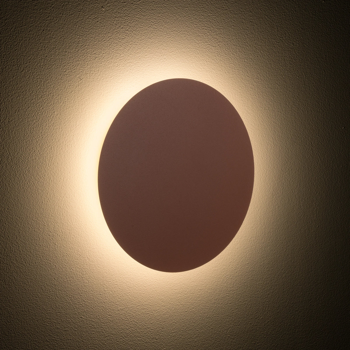 Nowodvorski Kinkiet RING LED 10W 220-230 50/60 - Stal lakierowana - Terakota 12658