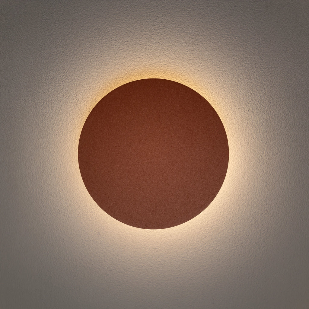 Nowodvorski Kinkiet RING LED 7W 220-230 50/60 - Stal lakierowana - Terakota 12660