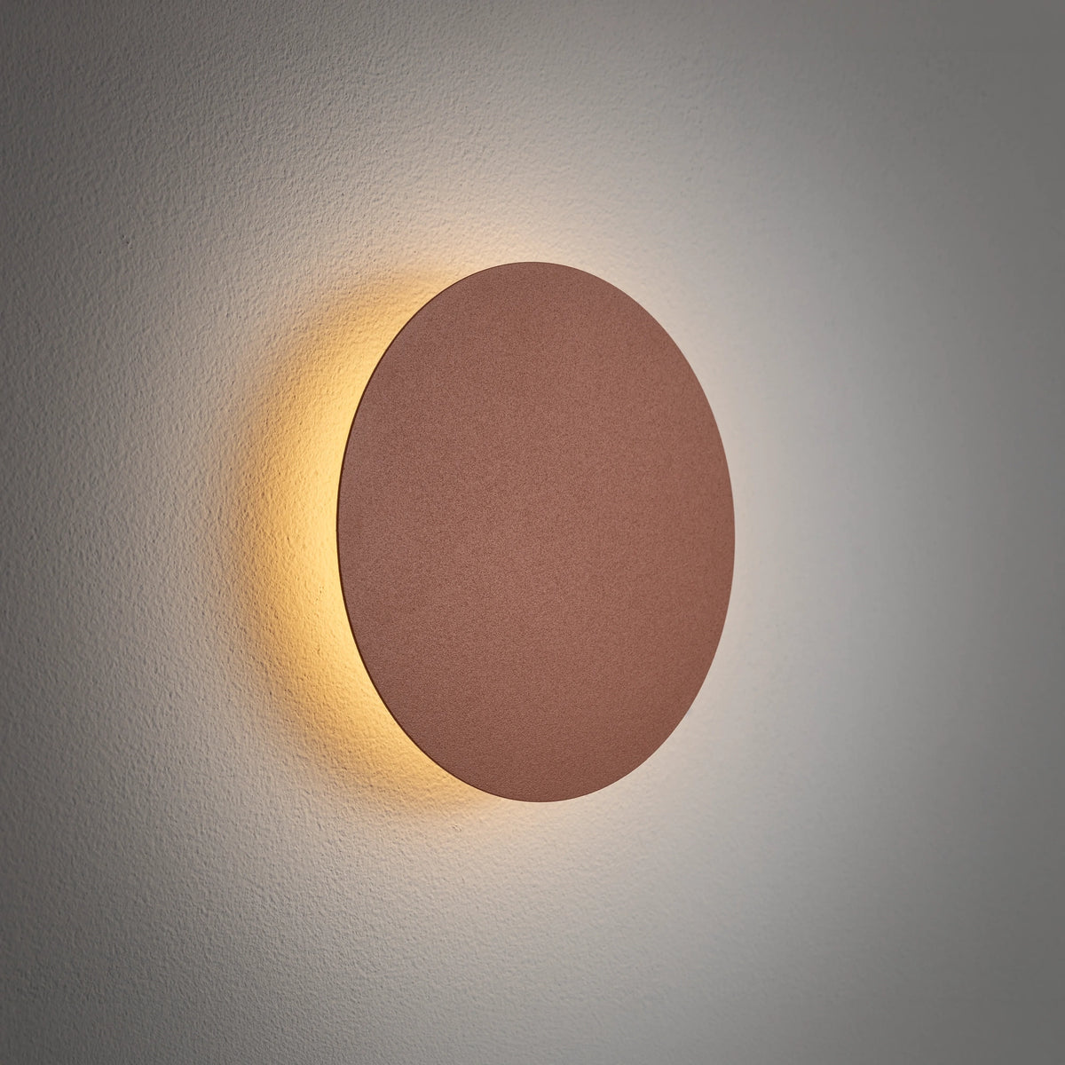 Nowodvorski Kinkiet RING LED 7W 220-230 50/60 - Stal lakierowana - Terakota 12660