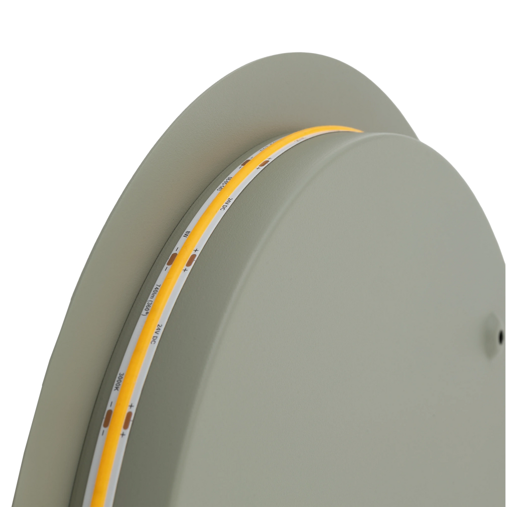 Nowodvorski Kinkiet RING LED 13W 220-230 50/60 - Stal lakierowana - Szałwiowy 12661