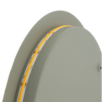 Nowodvorski Kinkiet RING LED 13W 220-230 50/60 - Stal lakierowana - Szałwiowy 12661