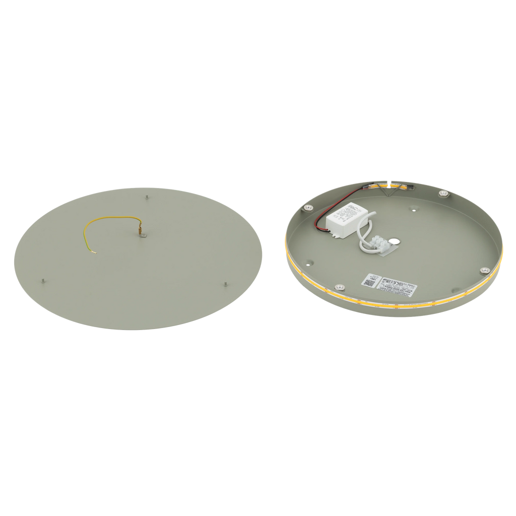Nowodvorski Kinkiet RING LED 13W 220-230 50/60 - Stal lakierowana - Szałwiowy 12661
