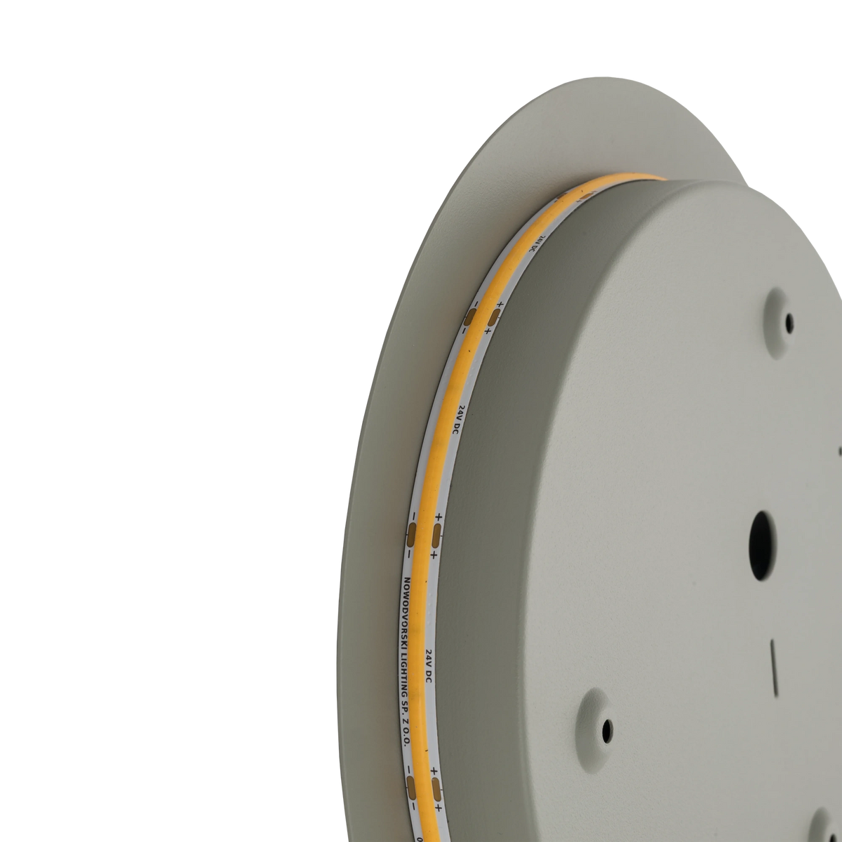 Nowodvorski Kinkiet RING LED 10W 220-230 50/60 - Stal lakierowana - Szałwiowy 12662