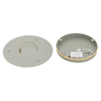Nowodvorski Kinkiet RING LED 10W 220-230 50/60 - Stal lakierowana - Szałwiowy 12662