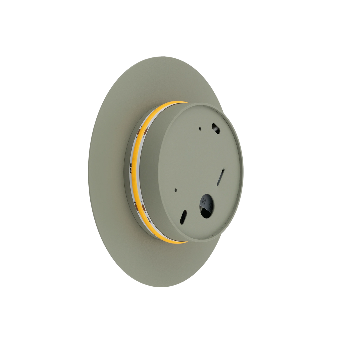 Nowodvorski Kinkiet RING LED 7W 220-230 50/60 - Stal lakierowana - Szałwiowy 12663