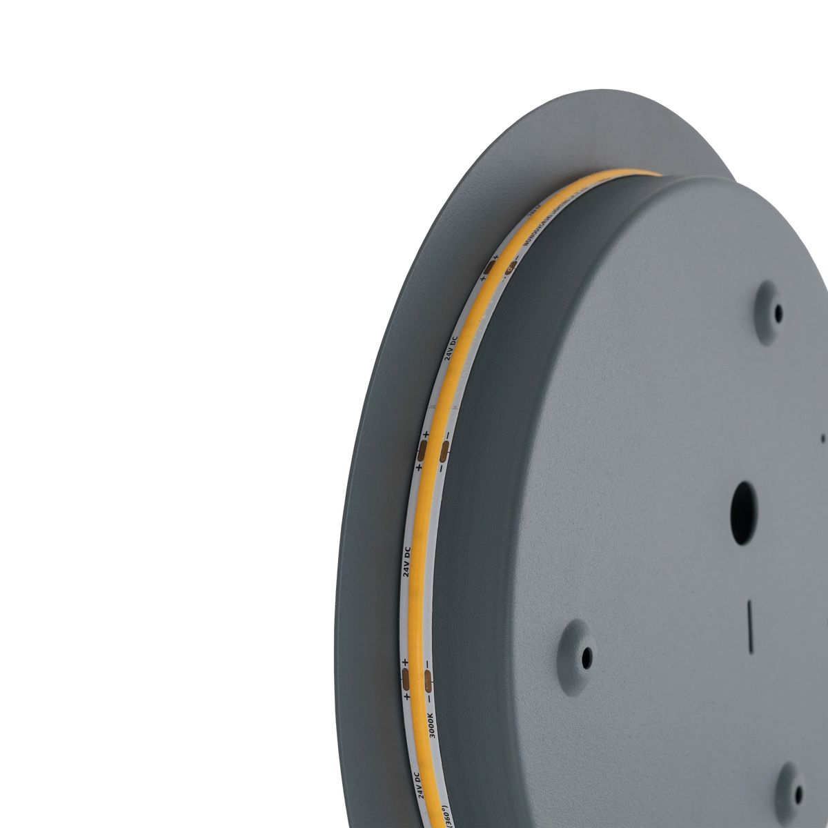Nowodvorski Kinkiet RING LED 10W 220-230 50/60 - Stal lakierowana - Szary błękit 12665