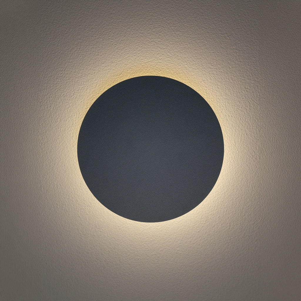 Nowodvorski Kinkiet RING LED 7W 220-230 50/60 - Stal lakierowana - Szary błękit 12666